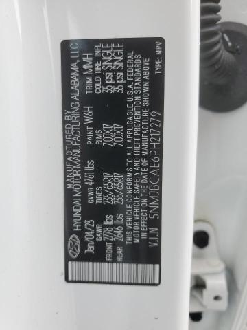2023 HYUNDAI TUCSON SEL - 5NMJBCAE6PH217279