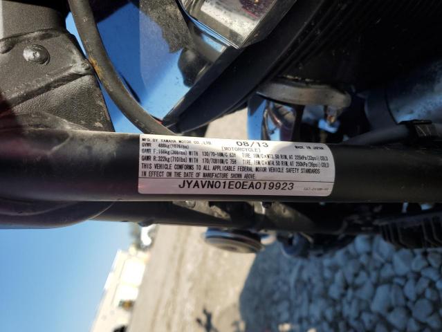 2014 YAMAHA XVS950 A JYAVN01E0EA019923