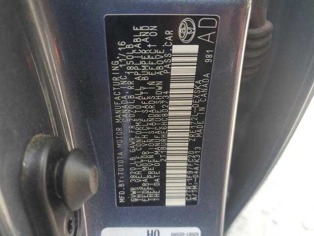 2017 TOYOTA COROLLA L - 2T1BURHE6HC802734