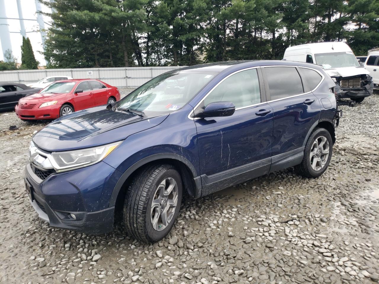 Lot #2809275106 2017 HONDA CR-V EXL