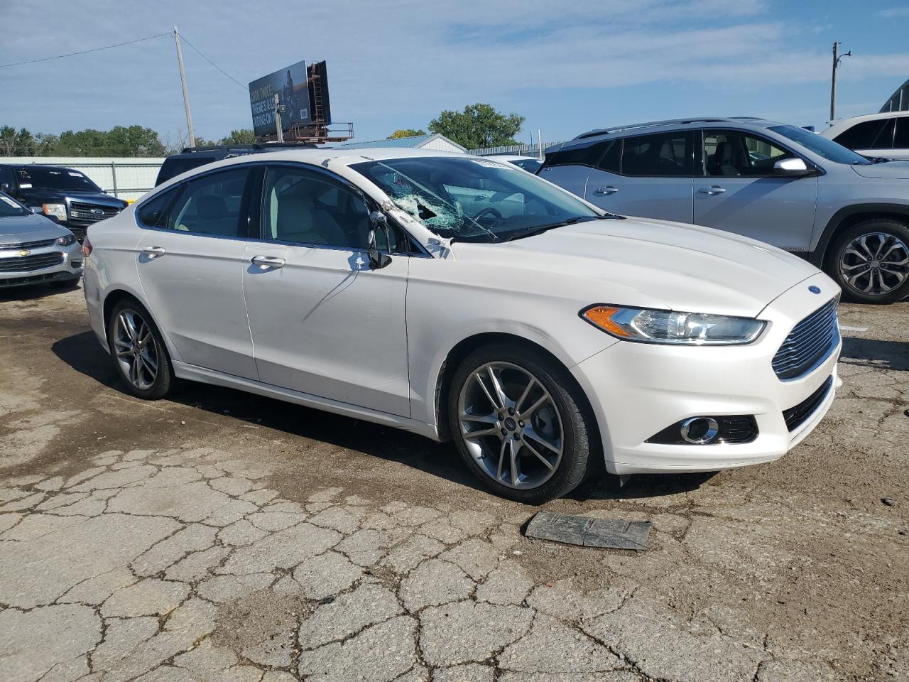 Lot #2935917833 2015 FORD FUSION TIT