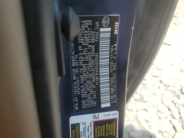 VIN 4T1BF1FKXEU825593 2014 Toyota Camry, L no.12