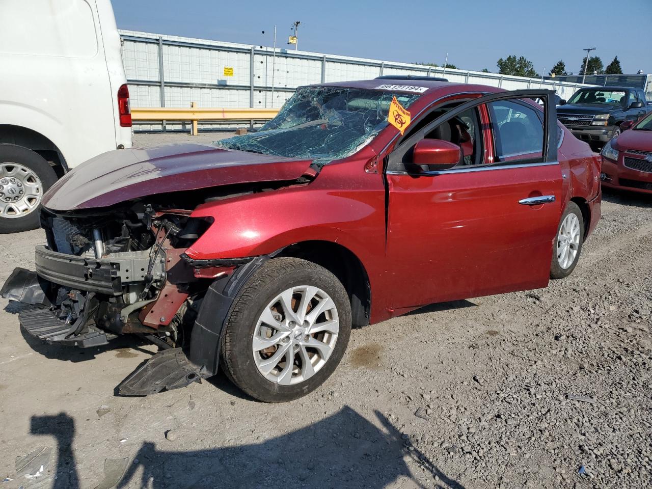  Salvage Nissan Sentra