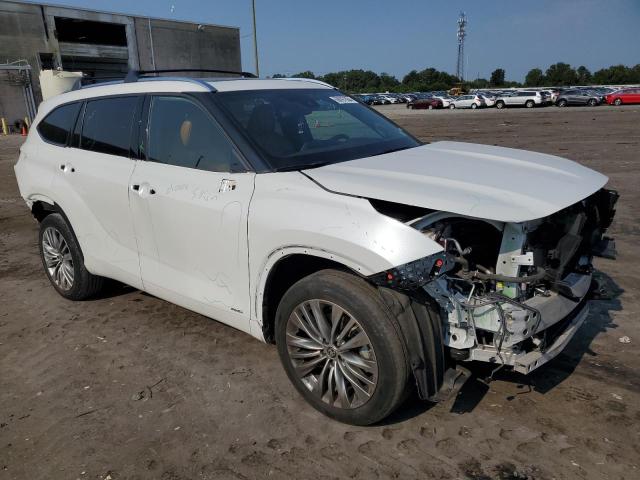 VIN 5TDEBRCH1NS075980 2022 Toyota Highlander, Hybri... no.4