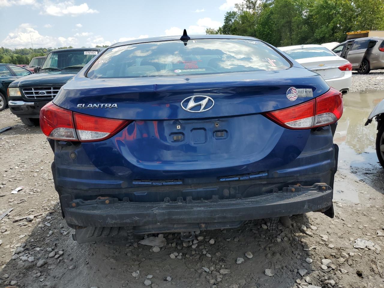 Lot #2789469519 2013 HYUNDAI ELANTRA