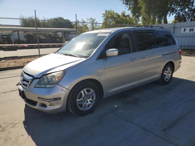 HONDA ODYSSEY EX 2007 silver sports v gas 5FNRL38737B074591 photo #1