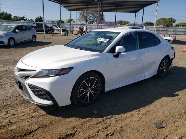 VIN 4T1T11BK7MU031593 2021 Toyota Camry, SE no.1