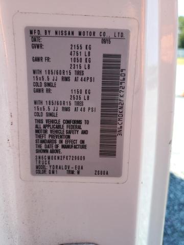 2015 NISSAN NV200 2.5S - 3N6CM0KN2FK729609