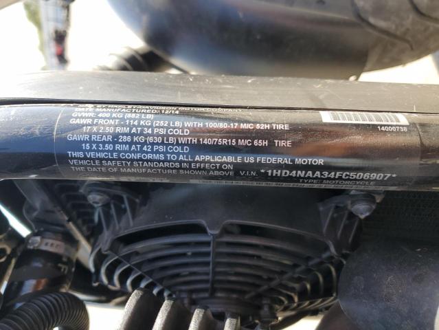 2015 HARLEY-DAVIDSON XG500 1HD4NAA34FC506907