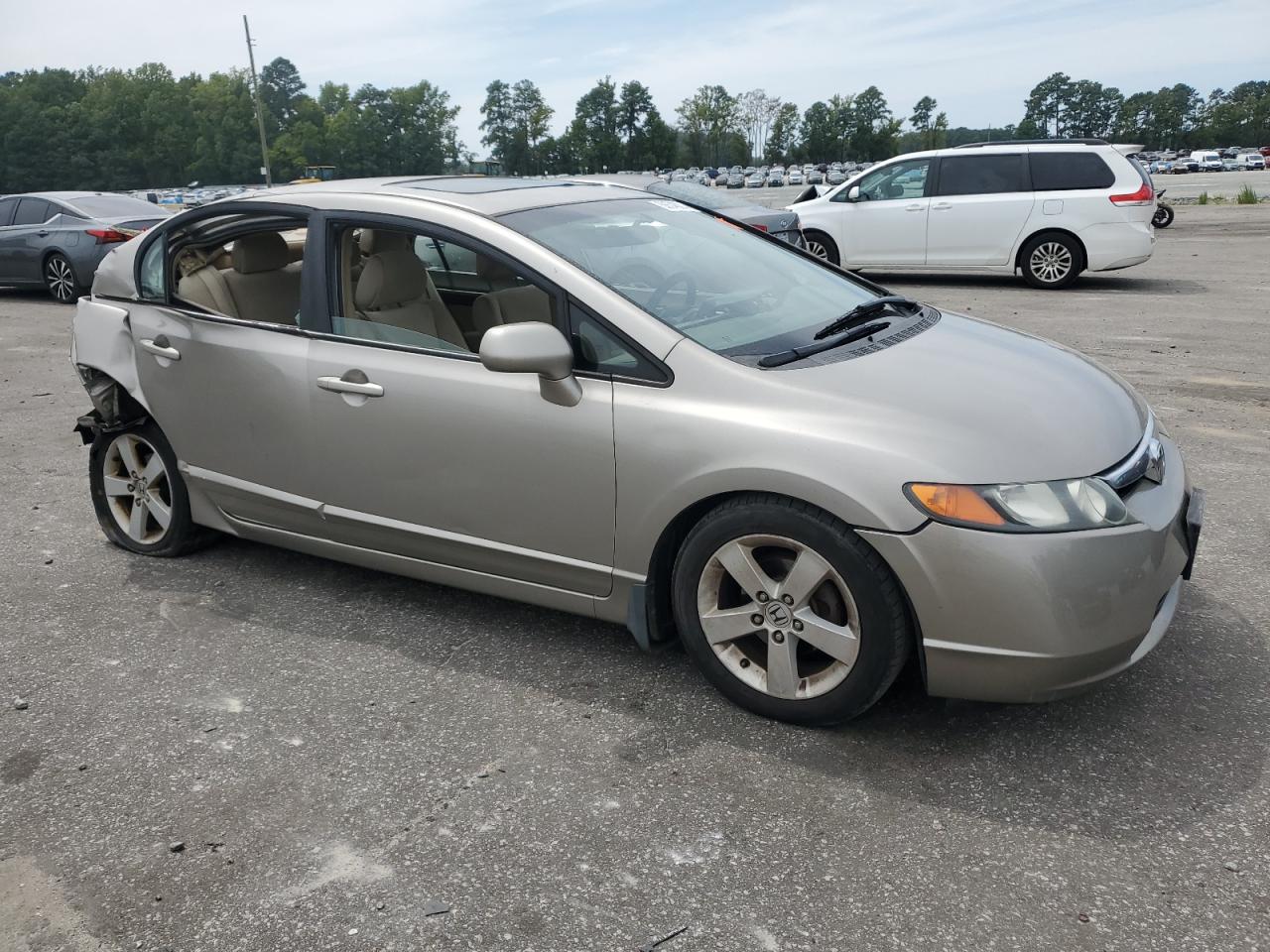 Lot #2838446954 2006 HONDA CIVIC EX