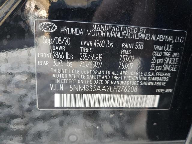 2020 HYUNDAI SANTA FE S - 5NMS33AA2LH276208