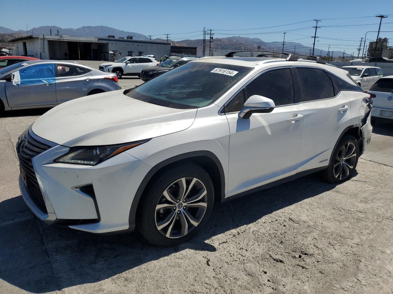 Lot #2989473570 2019 LEXUS RX 450H BA