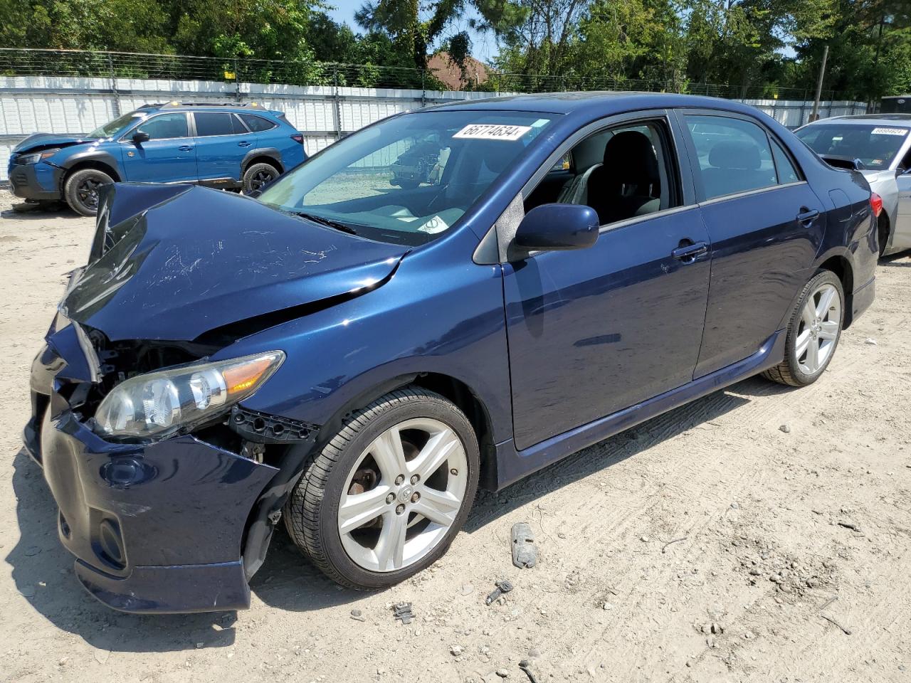 Lot #2845828867 2013 TOYOTA COROLLA BA