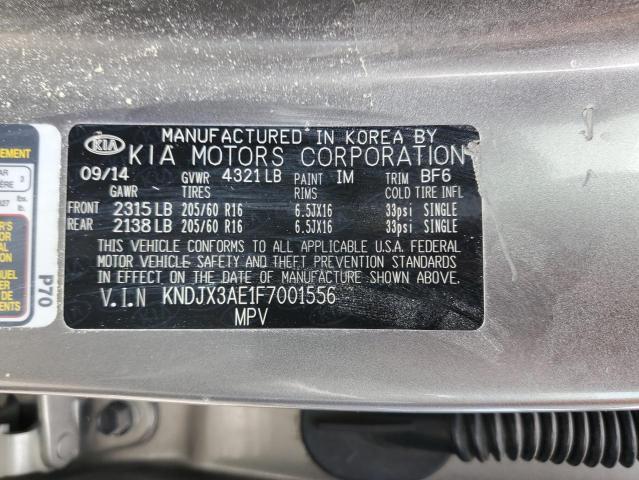 2015 KIA SOUL EV - KNDJX3AE1F7001556