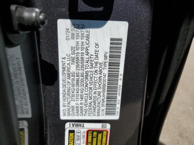 VIN 5FNRL6H99RB030147 2024 Honda Odyssey, Elite no.13