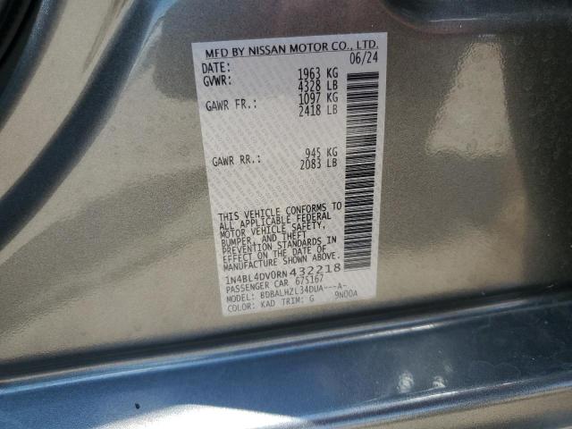 2024 NISSAN ALTIMA SV 1N4BL4DV0RN432218  68031634