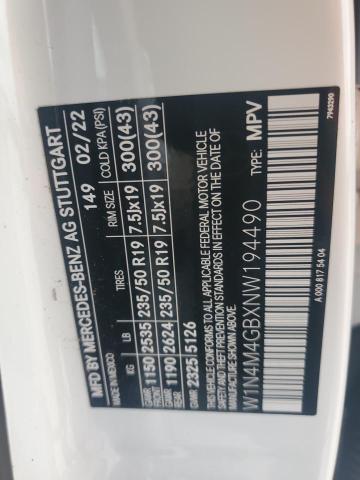 2022 MERCEDES-BENZ GLB 250 - W1N4M4GBXNW194490