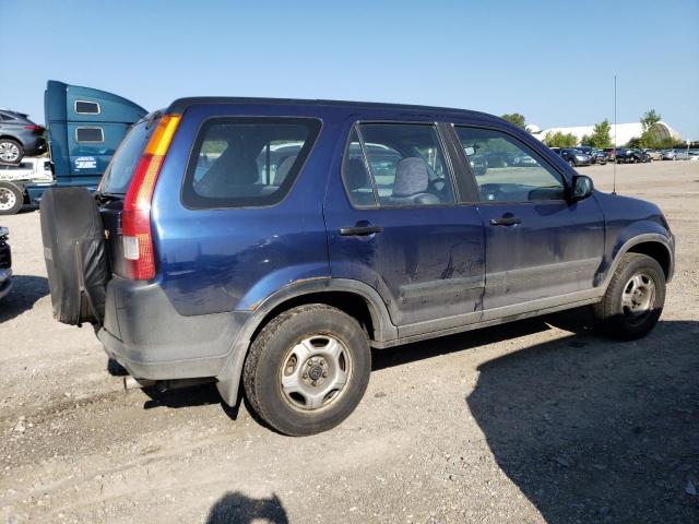 HONDA CR-V LX 2004 blue  gas JHLRD78494C024509 photo #4