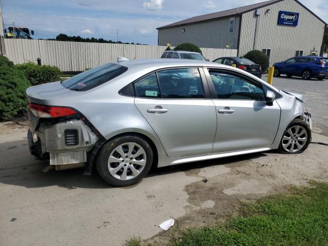 TOYOTA COROLLA LE 2020 silver  gas 5YFEPRAE9LP031662 photo #4