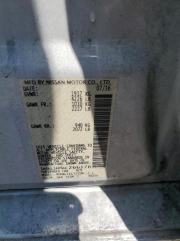 2016 NISSAN ALTIMA 2.5 - 1N4AL3AP6GC266176