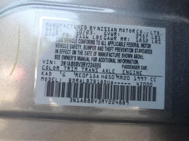 2024 NISSAN SENTRA S - 3N1AB8BV3RY224889