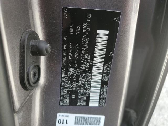 2020 TOYOTA SIENNA LE - 5TDKZ3DC9LS067962