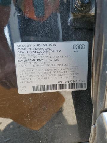 VIN WA1L2AFP7GA111774 2016 Audi Q5, Premium Plus no.13