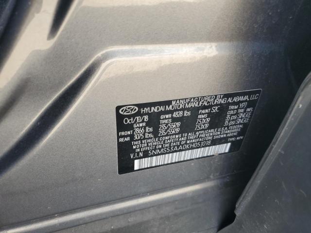 2019 HYUNDAI SANTA FE L - 5NMS53AA0KH051018