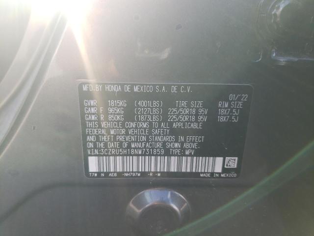 2022 HONDA HR-V SPORT - 3CZRU5H18NM731859