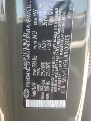 2024 HYUNDAI SANTA FE S - 5NMP24GL0RH012405
