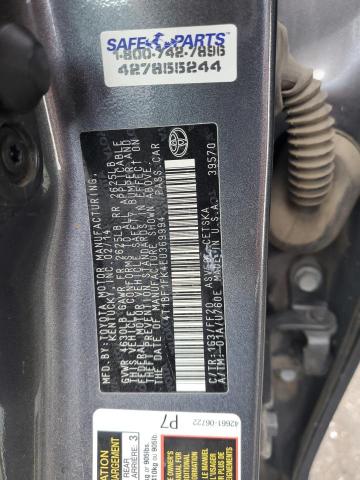 VIN 4T1BF1FK4EU369994 2014 Toyota Camry, L no.12