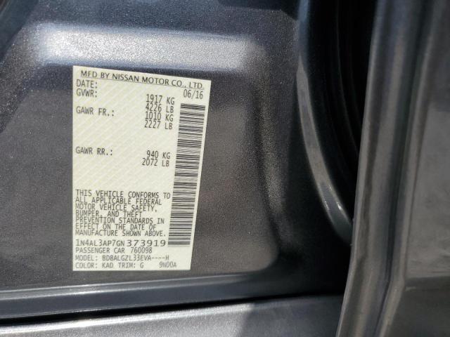 2016 NISSAN ALTIMA 2.5 - 1N4AL3AP7GN373919