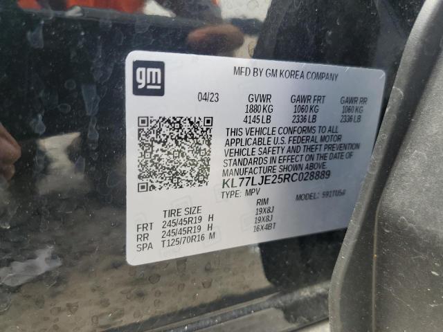 2024 CHEVROLET TRAX 2RS - KL77LJE25RC028889