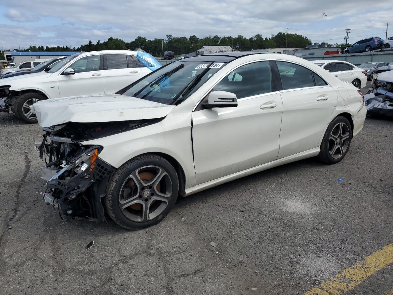 Lot #2945500228 2017 MERCEDES-BENZ CLA 250 4M