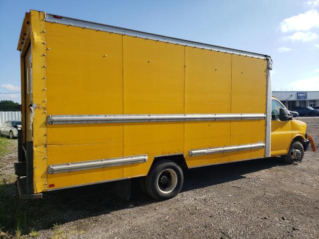 GMC SAVANA CUT 2011 yellow cutaway flexible fuel 1GD374CG2B1902232 photo #4