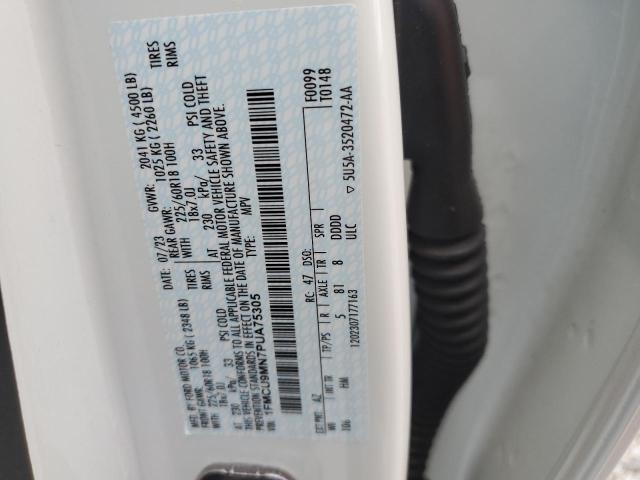 2023 FORD ESCAPE ST - 1FMCU9MN7PUA75305