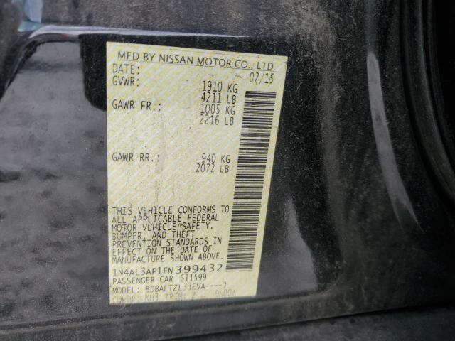 2015 NISSAN ALTIMA 2.5 - 1N4AL3AP1FN399432