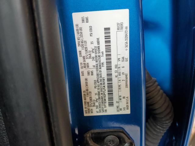 2020 FORD F150 SUPER - 1FTEW1EP7LFA16181
