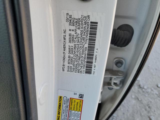 2019 HONDA ACCORD TOU - 1HGCV2F96KA017609