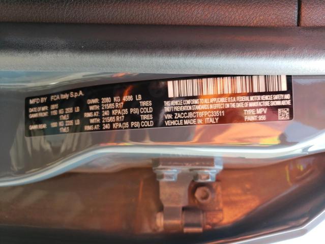 2015 JEEP RENEGADE T - ZACCJBCT6FPC33511
