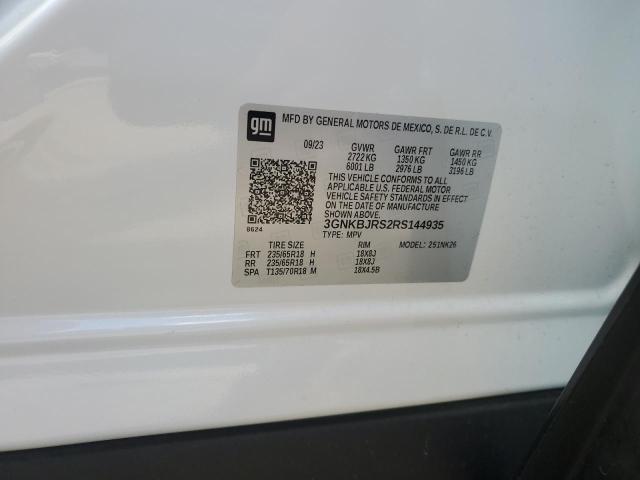 2024 CHEVROLET BLAZER 3LT - 3GNKBJRS2RS144935