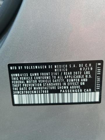 2019 VOLKSWAGEN JETTA S - 3VWCB7BU2KM237988