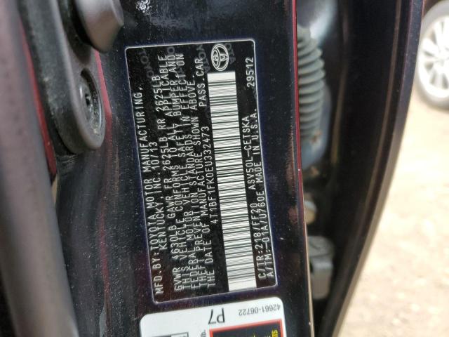 VIN 4T1BF1FK0EU332473 2014 Toyota Camry, L no.12