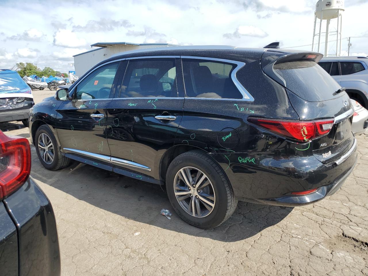 INFINITI QX60 LUXE 2020 black  gas 5N1DL0MM5LC519162 photo #3