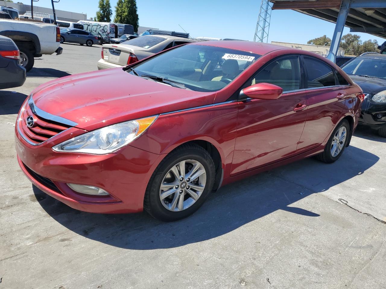 Lot #2986619239 2013 HYUNDAI SONATA GLS