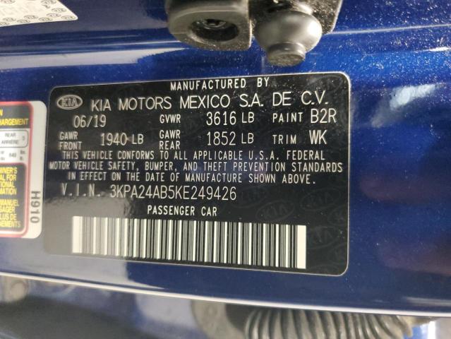 2019 KIA RIO S - 3KPA24AB5KE249426