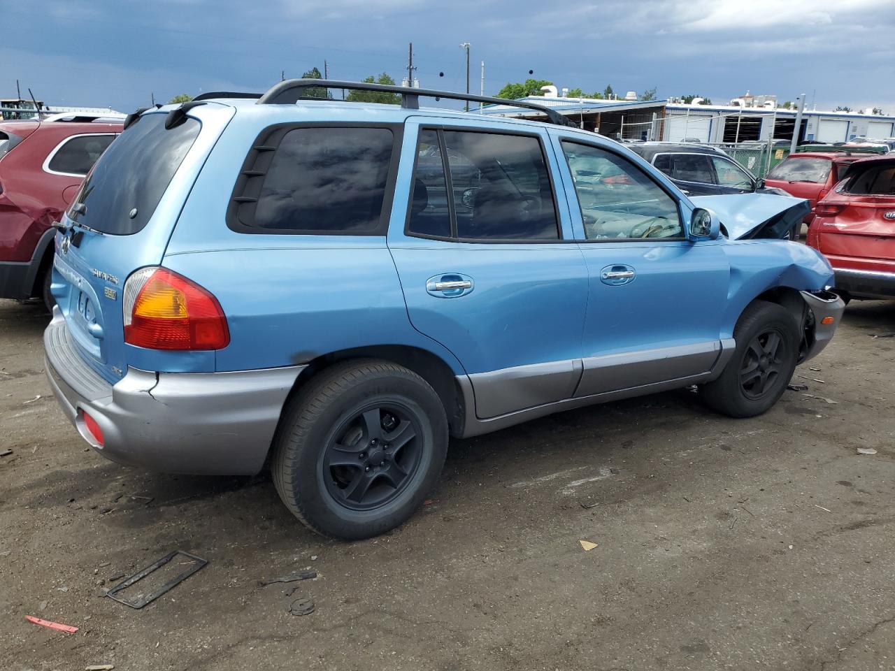 Lot #2895786820 2003 HYUNDAI SANTA FE G