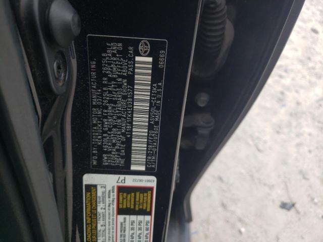 VIN 4T1BF1FK4EU381577 2014 Toyota Camry, L no.12