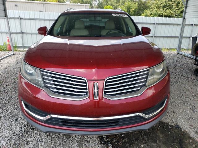 VIN 2LMPJ6KR6HBL52357 2017 Lincoln MKX, Select no.5