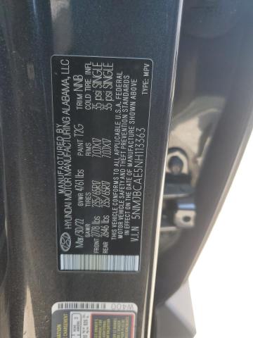 2022 HYUNDAI TUCSON SEL - 5NMJBCAE5NH113363